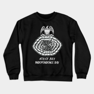 4th of July Independence Day Gift Crewneck Sweatshirt